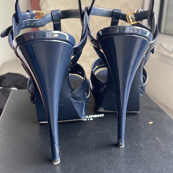 Saint Laurent 105 Tribute Platform Sandal - Picture 3 of 9